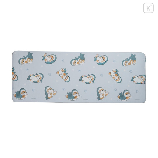 Japan Mofusand Wipeable PVC Kitchen Mat 120cm - Shark Cat - 1