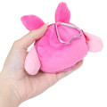 Japan Sanrio Mini Plush Pouch with Carabiner - My Melody : Rody Bounce Horse - 2