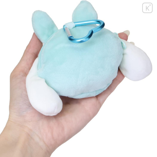 Japan Sanrio Mini Plush Pouch with Carabiner - Cinnamoroll : Rody Bounce Horse - 2