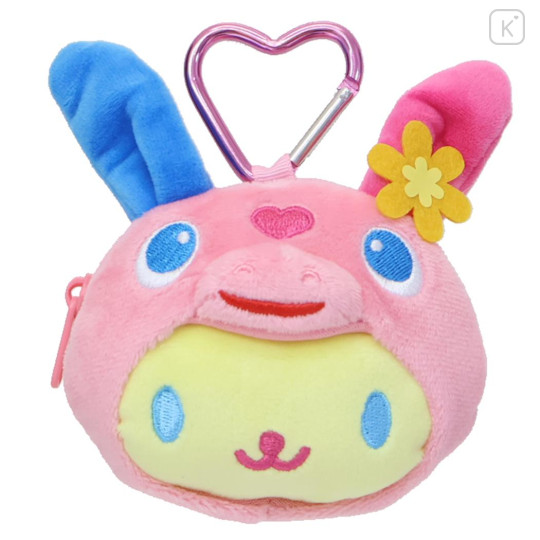 Japan Sanrio Mini Plush Pouch with Carabiner - Usahana : Rody Bounce Horse - 1