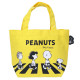 Japan Peanuts Mini Tote Bag - Snoopy : Sharp Yellow