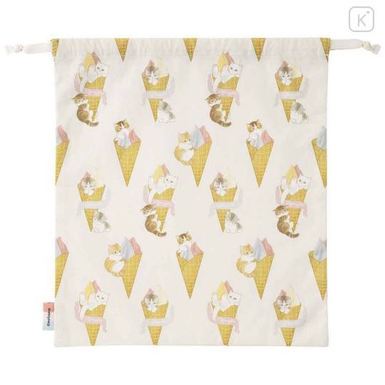 Japan Mofusand Large Drawstring Bag - Mofumofu Journey - 3