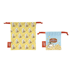 Japan Mofusand Drawstring Bag Set - Mofumofu Journey Cinema Food