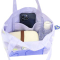 Japan Miffy Mini Tote Bag - Miffy : Pilot Light Purple - 3