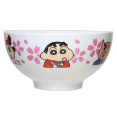 Japan Crayon Shin-chan Rice Bowl - Shinnosuke Nohara : Sakura Cherry Blossom Friends