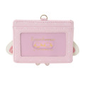 Japan Sanrio Pass Case Card Holder & Reel - Sugarbunnies : Shirousa Face Pink - 3