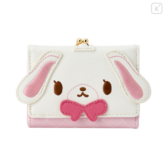Japan Sanrio Clasp Trifold Wallet - Sugarbunnies : Shirousa Pink - 1