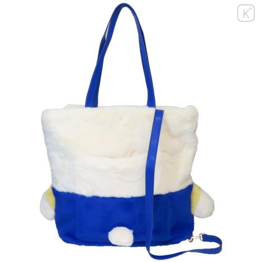 Japan Sanrio Rootote 2way Tall Backpack & Tote Bag - Hello Kitty : Fluffy Cryptid - 2