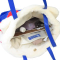 Japan Sanrio Rootote 2way Tall Backpack & Tote Bag - Hello Kitty : Fluffy Cryptid - 3
