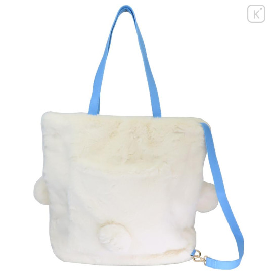 Japan Sanrio Rootote 2way Tall Backpack & Tote Bag - Cinnamoroll : Fluffy Cryptid - 2