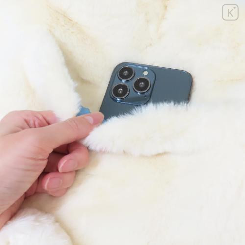 Japan Sanrio Rootote 2way Tall Backpack & Tote Bag - Cinnamoroll : Fluffy Cryptid - 4