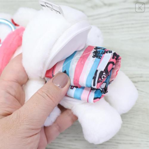 Japan Peanuts Eco Shopping Bag with Plush - Snoopy : 75th Anniversary Cake Hat - 5