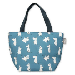 Japan Moomin Insulated Cooler Lunch Bag - Moomintroll : Turquoise