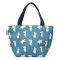 Japan Moomin Insulated Cooler Lunch Bag - Moomintroll : Turquoise - 2