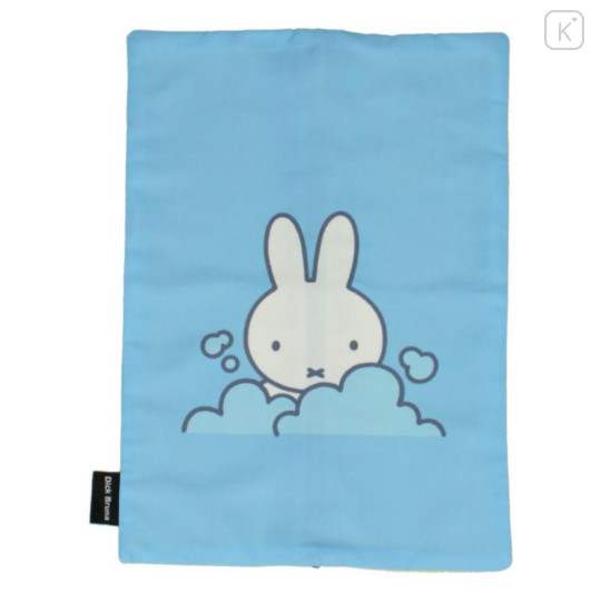 Japan Miffy Flat Mesh Pouch - Miffy : Blue Washing - 1