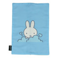 Japan Miffy Flat Mesh Pouch - Miffy : Blue Washing - 1