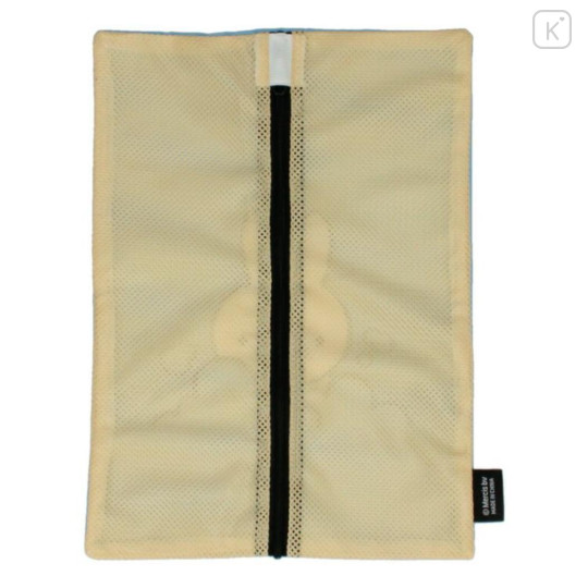 Japan Miffy Flat Mesh Pouch - Miffy : Blue Washing - 2
