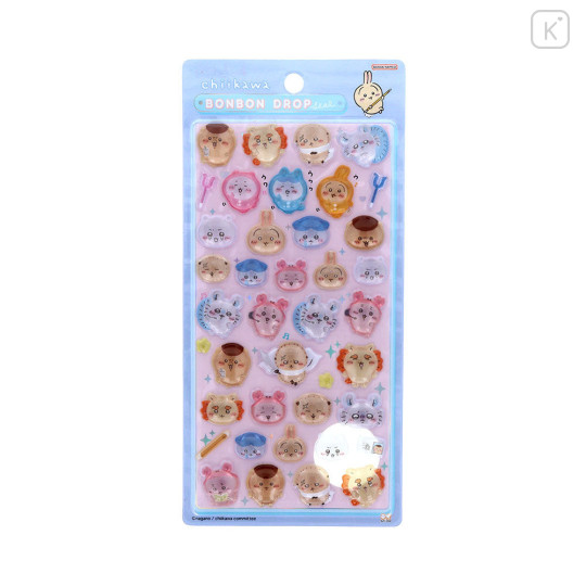 Japan Chiikawa Bonbon Drop Seal 3D Sticker - Chiikawa : Pose - 3