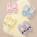 Japan Chiikawa Fluffy Room Slippers - Hachiware : Ribbon - 2