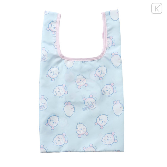Japan Chiikawa Eco Shopping Bag (S) - Furuhonya Kani-chan : Light Blue - 4