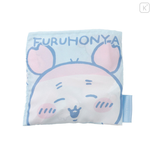 Japan Chiikawa Eco Shopping Bag (S) - Furuhonya Kani-chan : Light Blue - 8