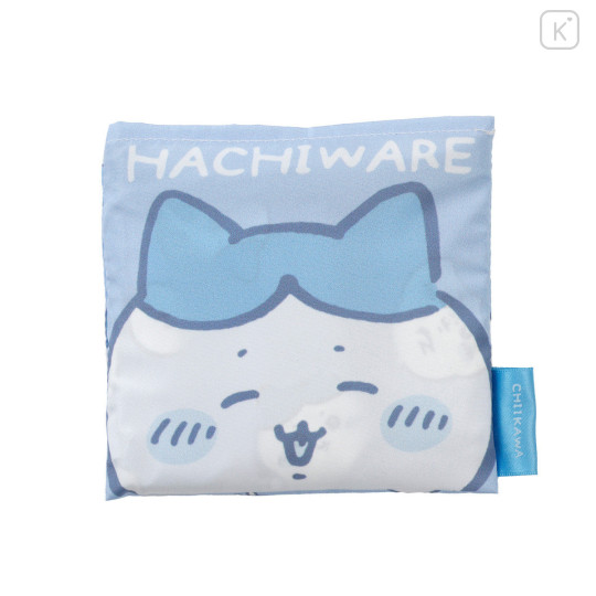 Japan Chiikawa Eco Shopping Bag (S) - Hachiware : Light Blue - 8