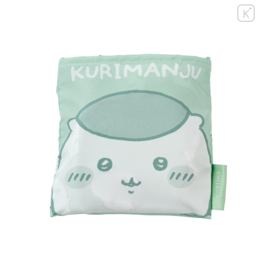Japan Chiikawa Eco Shopping Bag (S) - Kurimanju : Light Green - 8
