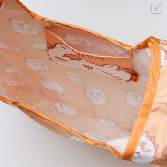 Japan Chiikawa Eco Shopping Bag (S) - Shisa : Light Orange - 7
