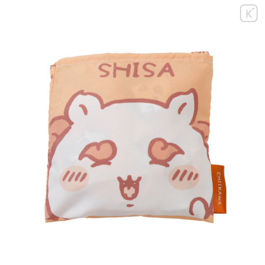 Japan Chiikawa Eco Shopping Bag (S) - Shisa : Light Orange - 8