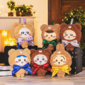 Japan Chiikawa Kiramekko Teddy Bear Mascot Keychain - Chiikawa - 2