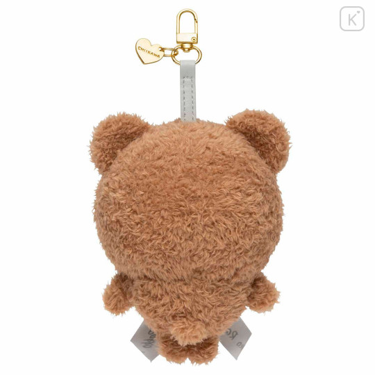 Japan Chiikawa Kiramekko Teddy Bear Mascot Keychain - Rakko - 6