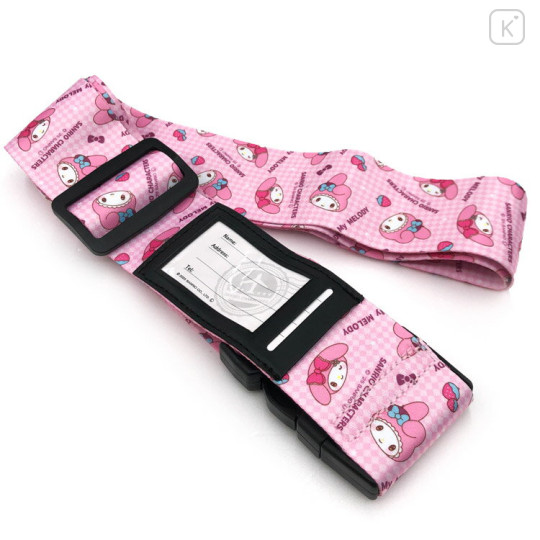 Japan Sanrio Suitcase Belt Luggage Strap - My Melody : Travel Relax - 1