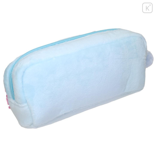 Japan Sanrio Twin Fluffy Plush Pen Case - Cinnamoroll : Cheers Banzai Series Cat - 2