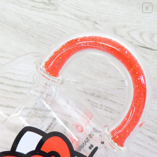 Japan Sanrio Heat-Resistant Glass Mug - Hello Kitty : Face - 3