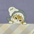 Japan Mofusand Apron - Shark Cat & Sea Otter Blue - 3