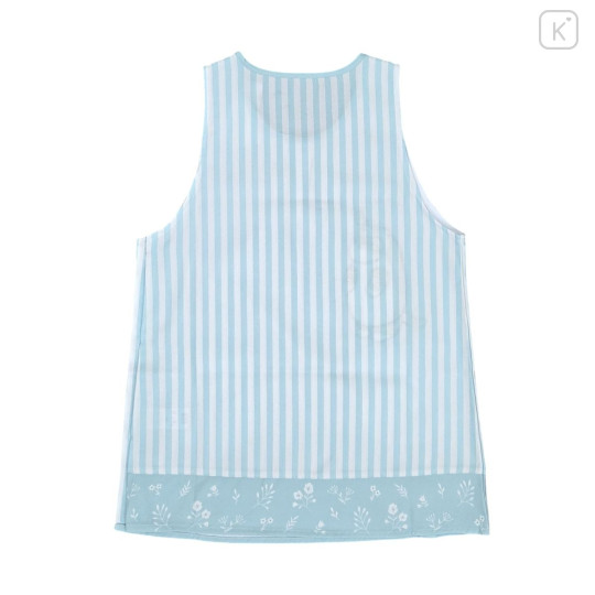 Japan Mofusand Apron - Hedgehog Cat & Butterfly Blue Stripe - 2