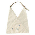 Japan Miffy Zowie Tote Bag - Miffy : Face Ivory Azuma Bag - 1