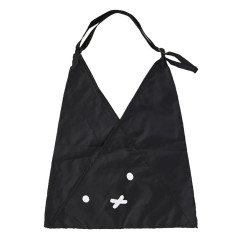 Japan Miffy Zowie Tote Bag - Miffy : Face Black Azuma Bag