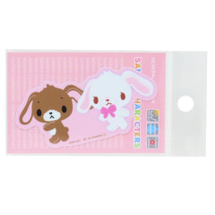 Japan Sanrio Vinyl Sticker - Sugarbunnies : Pink