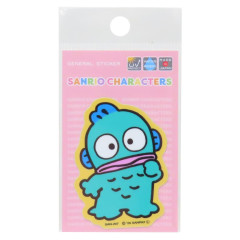 Japan Sanrio Vinyl Sticker - Hangyodon : Curious
