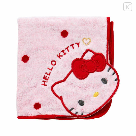 Japan Sanrio Original Petit Towel - Hello Kitty : Corner - 2