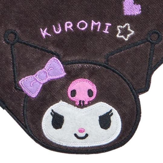 Japan Sanrio Original Petit Towel - Kuromi : Corner - 4