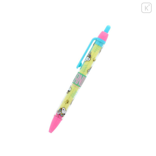 Japan Peanuts Ballpoint Pen - Snoopy & Woodstock : Comic Scene Playing Doll - 1
