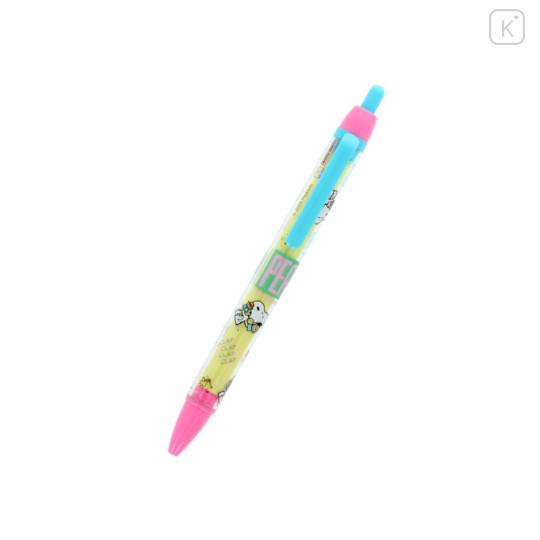 Japan Peanuts Ballpoint Pen - Snoopy & Woodstock : Comic Scene Playing Doll - 2