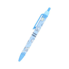 Japan Peanuts Ballpoint Pen - Snoopy : Relax Sibling Light Blue