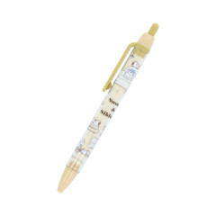 Japan Peanuts Ballpoint Pen - Snoopy : Relax Sibling Beige