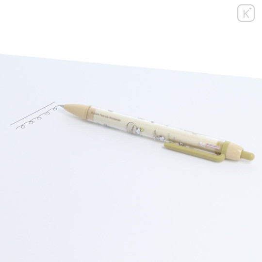 Japan Peanuts Ballpoint Pen - Snoopy : Relax Sibling Beige - 3