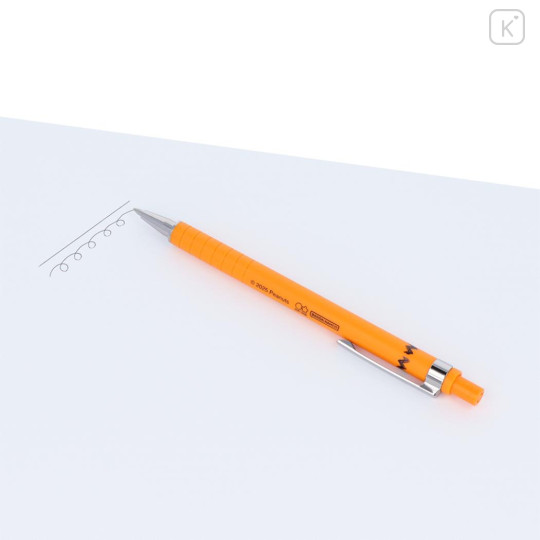 Japan Peanuts Ballpoint Pen - Snoopy : Joe Cool Neon Orange - 3