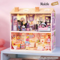 Japan Sanrio DIY Miniature House Set - My Melody : Bathroom Rolife - 6