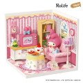 Japan Sanrio DIY Miniature House Set - My Melody : Living Room Rolife - 1